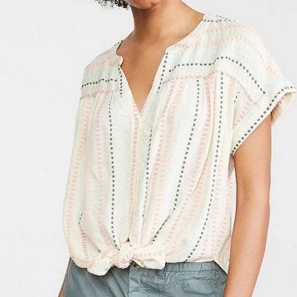 NWOT Lou & Grey blouse - Picture 2 of 15